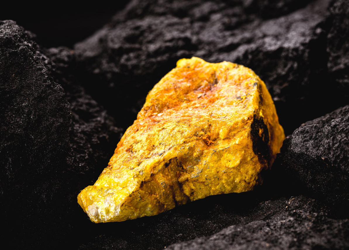 Uranium rock